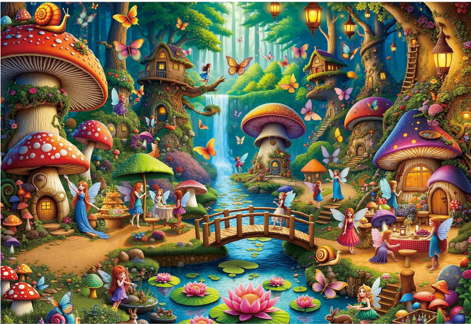 Fairy Mushroom Village